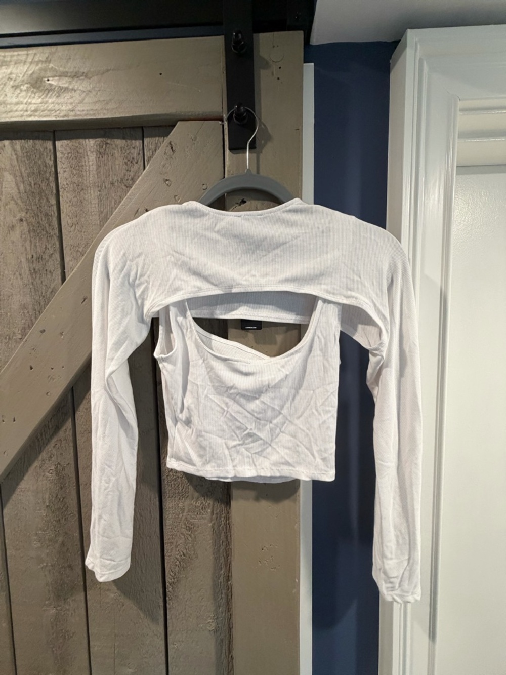 NWT Express Ribbed Shrug & Tank - Picture 2 of 5